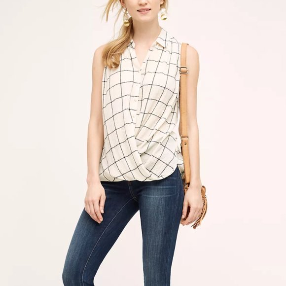 Isabella Sinclair Ingram Wrap Top - Picture 2 of 10